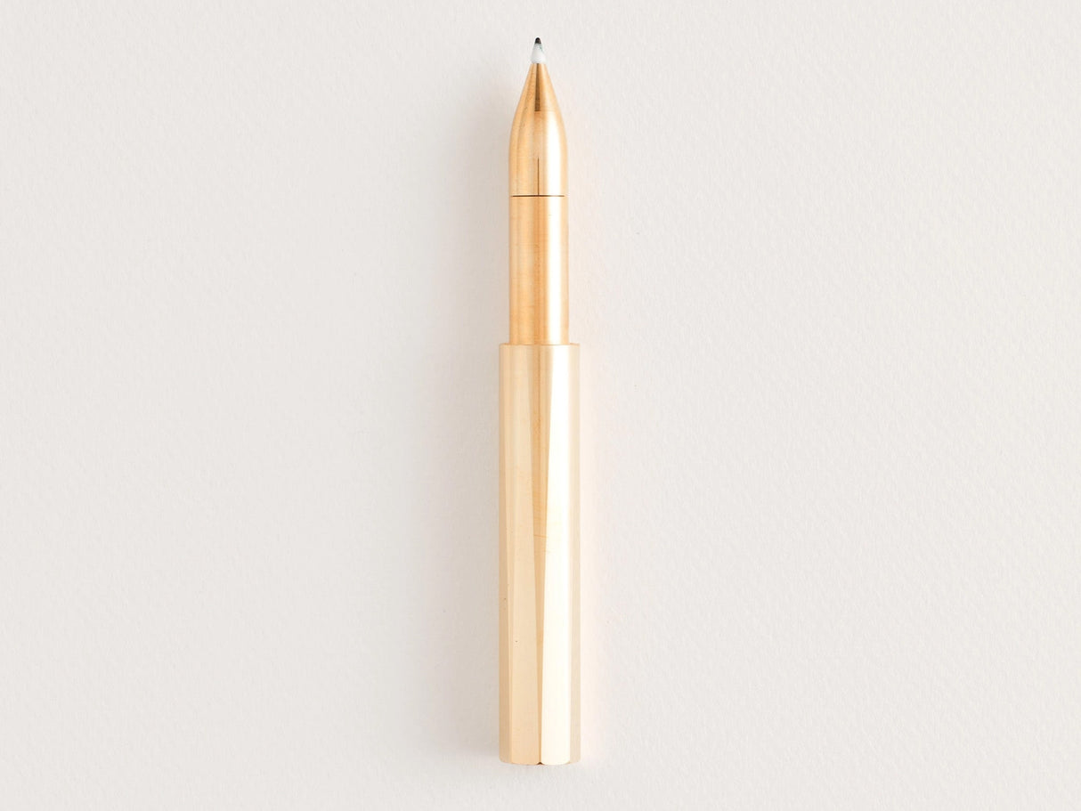 Tom's Studio The Brass Wren - Refillable Writing Pen