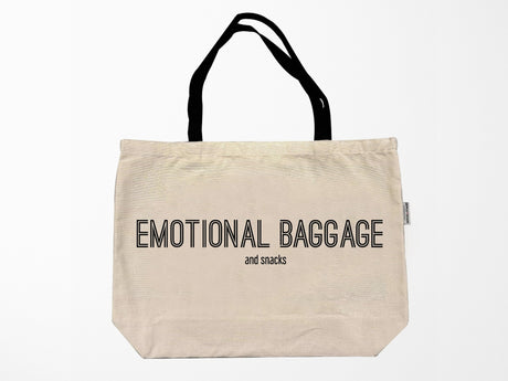 Tote Bag - Emotional Baggage and Snacks