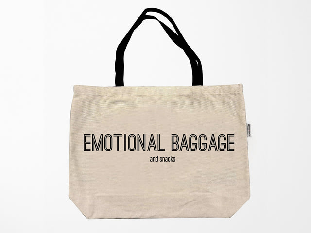Tote Bag - Emotional Baggage and Snacks