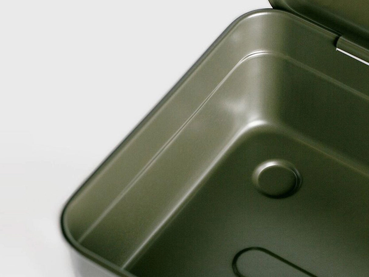 Toyo Steel Tool Box With Handle and Camber Lid