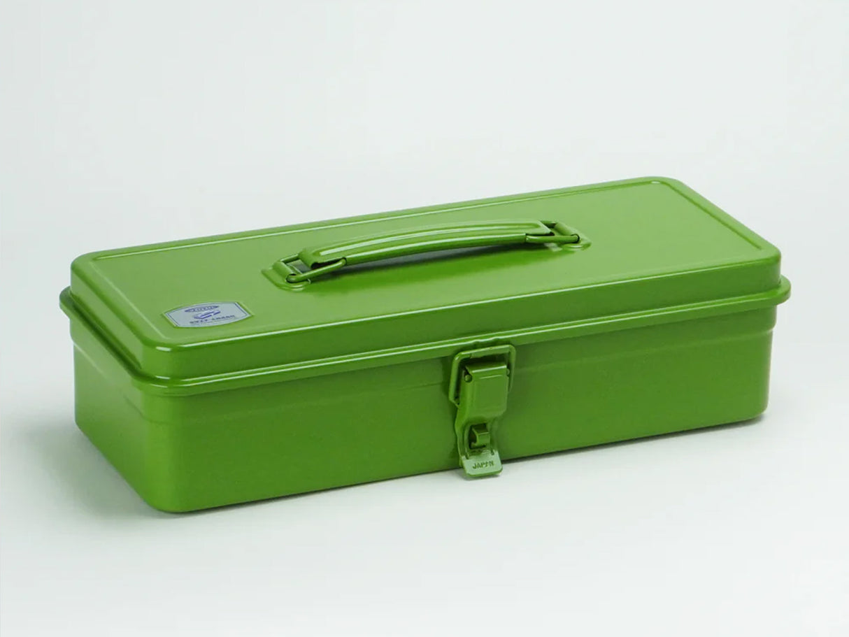 Toyo Steel Tool Box With Handle and Flat Lid