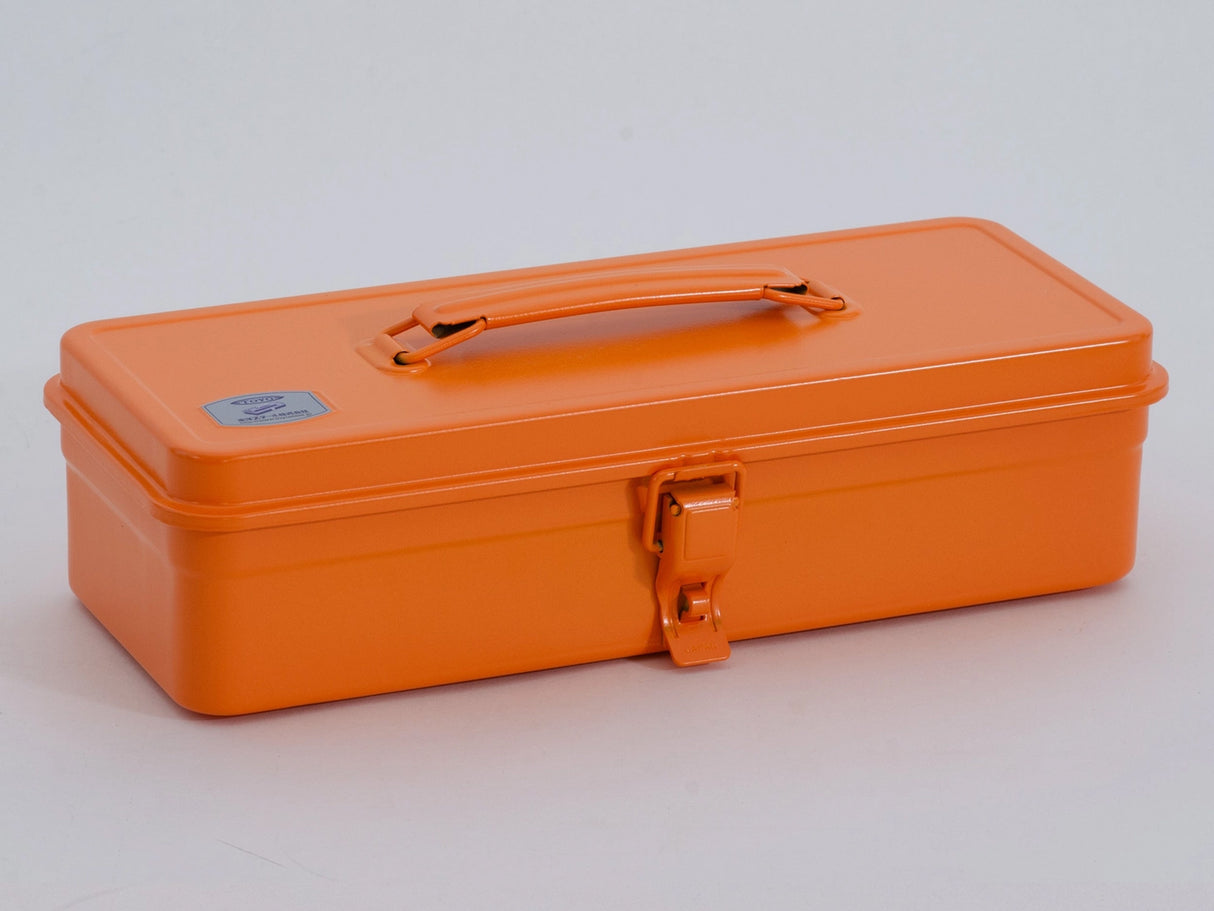 Toyo Steel Tool Box With Handle and Flat Lid