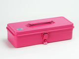 Toyo Steel Tool Box With Handle and Flat Lid
