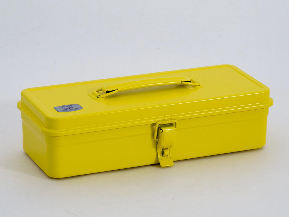 Toyo Steel Tool Box With Handle and Flat Lid