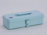 Toyo Steel Tool Box With Handle and Flat Lid