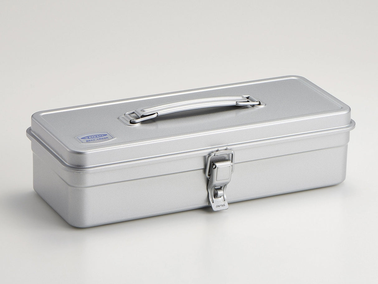 Toyo Steel Tool Box With Handle and Flat Lid
