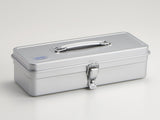 Toyo Steel Tool Box With Handle and Flat Lid