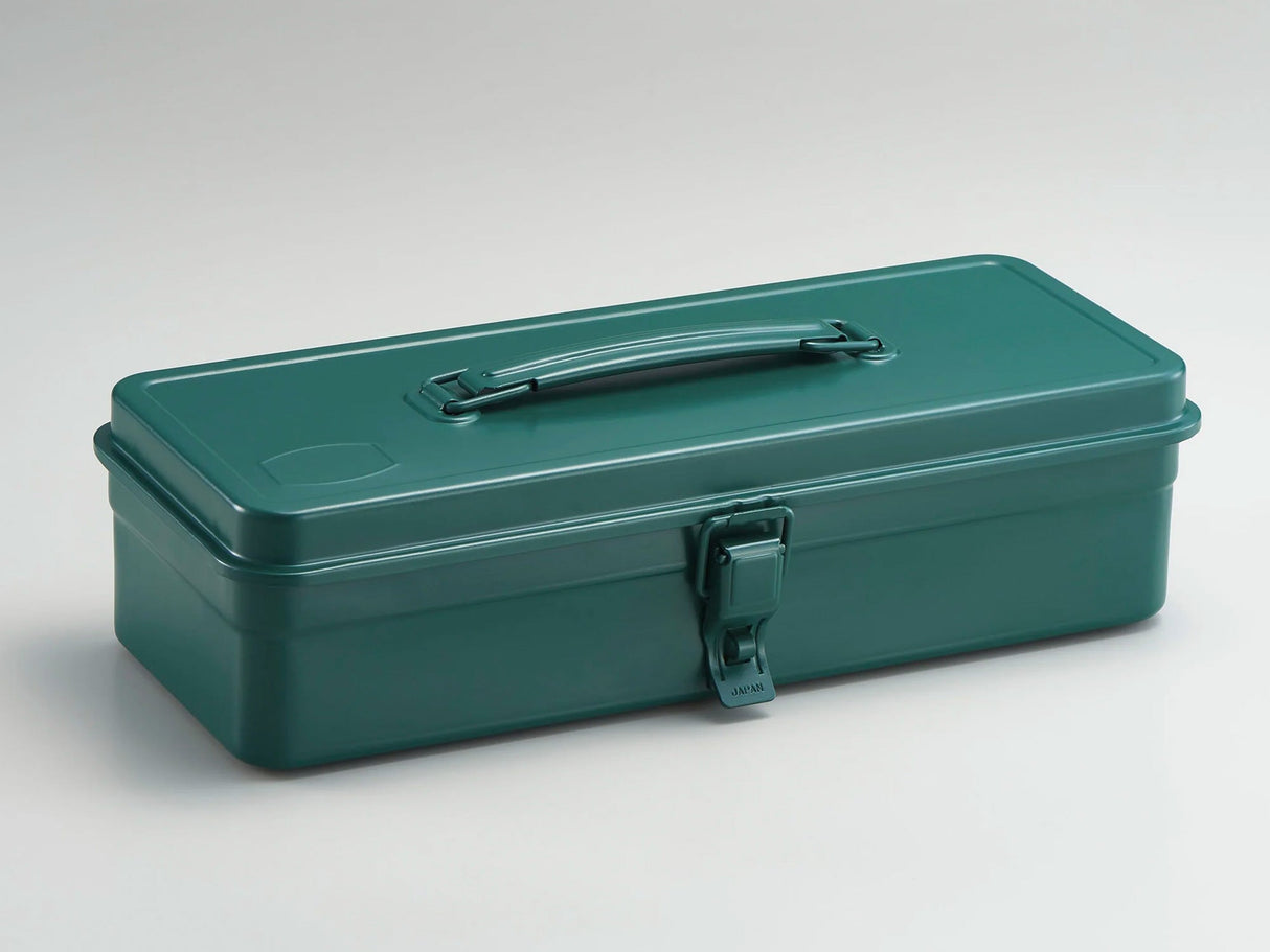 Toyo Steel Tool Box With Handle and Flat Lid