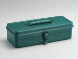 Toyo Steel Tool Box With Handle and Flat Lid