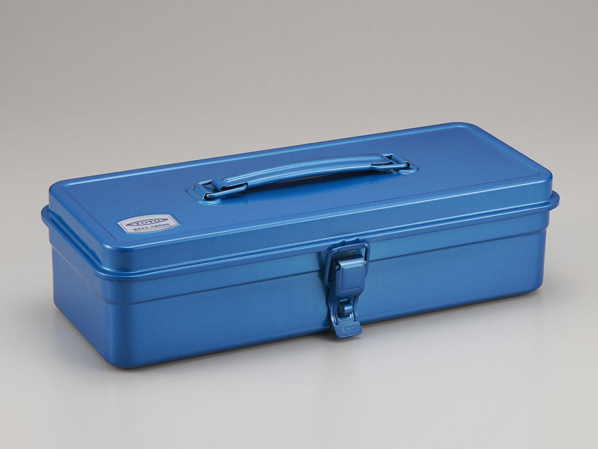Toyo Steel Tool Box With Handle and Flat Lid