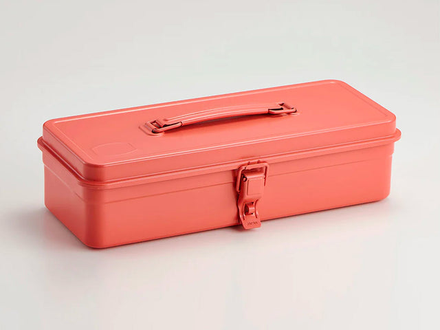 Toyo Steel Tool Box With Handle and Flat Lid