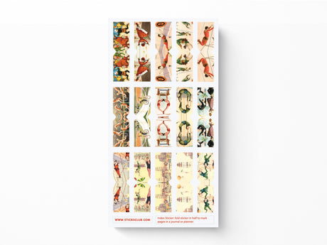Trapeze Tabs Sticker Sheet