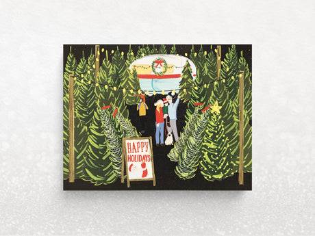 Tree Lot Holiday Greeting Cards - Set of 8