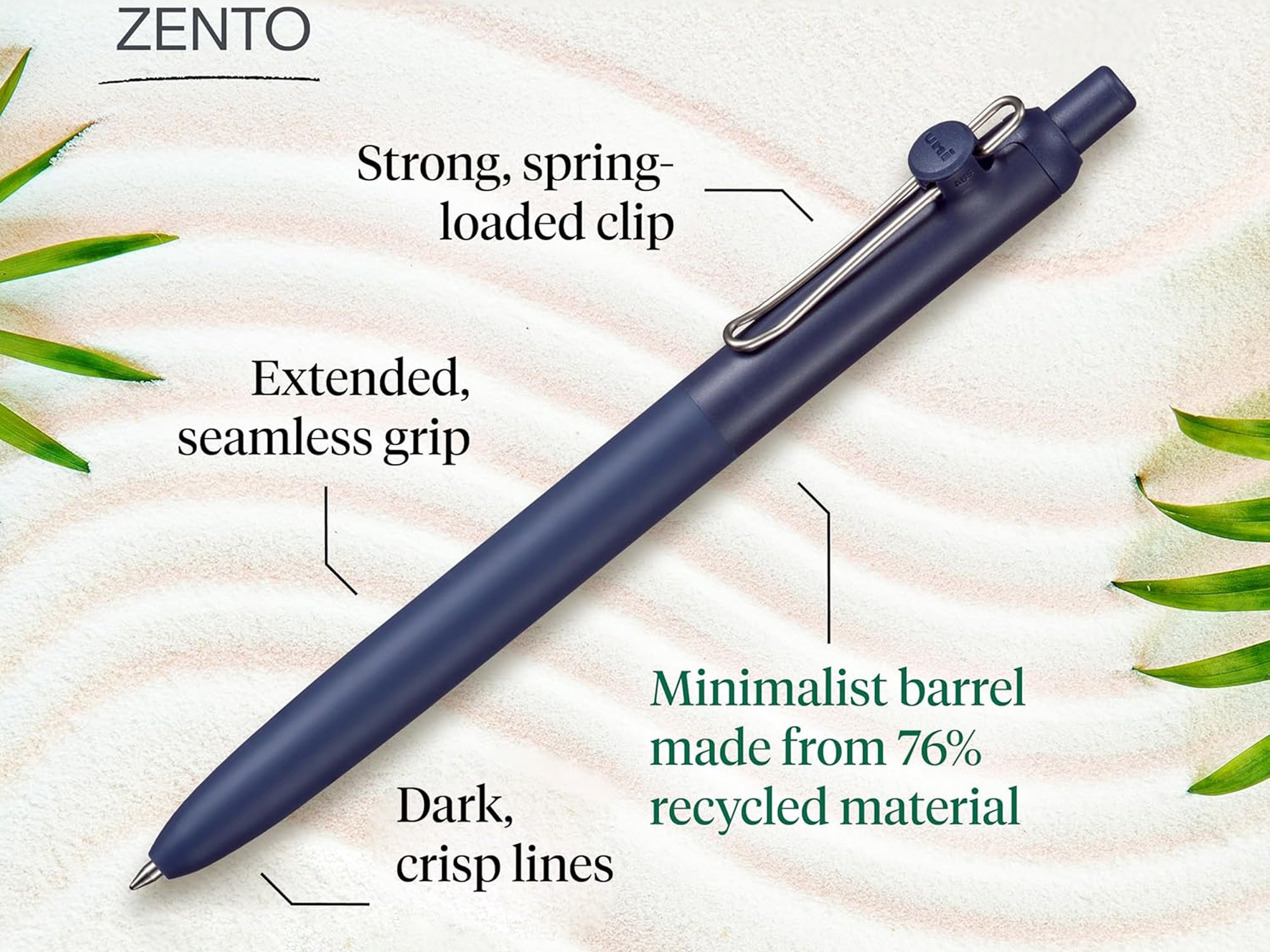 Uni-Ball Zento Gel Pen Set of 4 - Boho – Jenni Bick Custom Journals