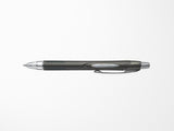Uni Jet Stream 0.7MM Pen - Metallic Gunmetal Rubber