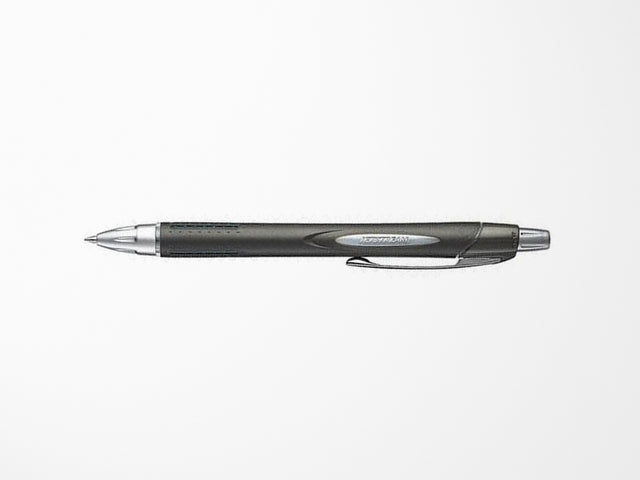 Uni Jet Stream 0.7MM Pen - Metallic Gunmetal Rubber
