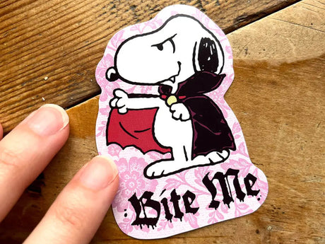 Vampire Snoopy Vinyl Sticker