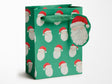 Vintage Santa Holiday Gift Bag - Medium