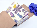 Violet Bouquet One of a Kind Leather Journal