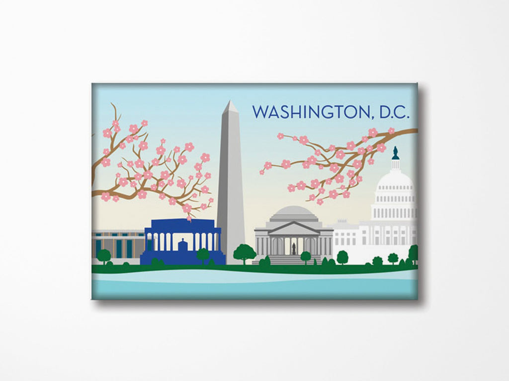 Washington DC Skyline Magnet