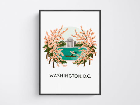 Washington DC Tidal Basin Print