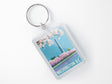 Washington Monument and Cherry Blossom Keyring