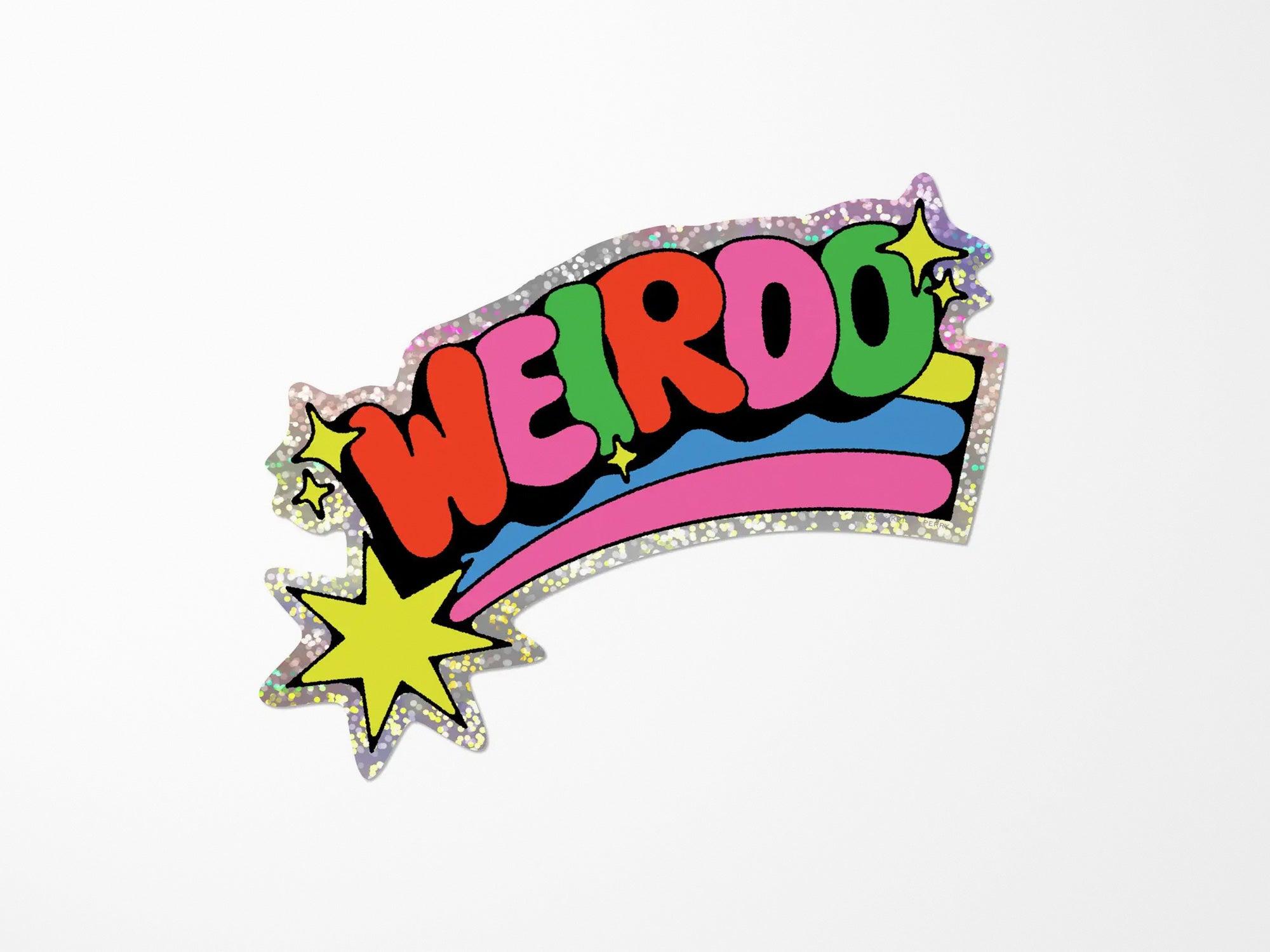 Weirdo Vinyl Sticker – Jenni Bick Custom Journals