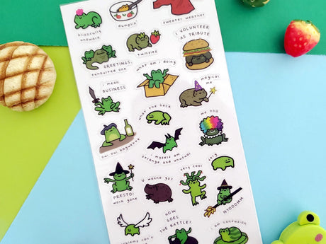 What Are Frogs? 1 Sticker Sheet