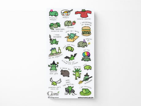 What Are Frogs? 1 Sticker Sheet