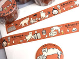 Whisky Cat Washi Tape
