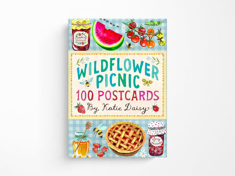 Wildflower Picnic 100 Postcards by Katie Daisy