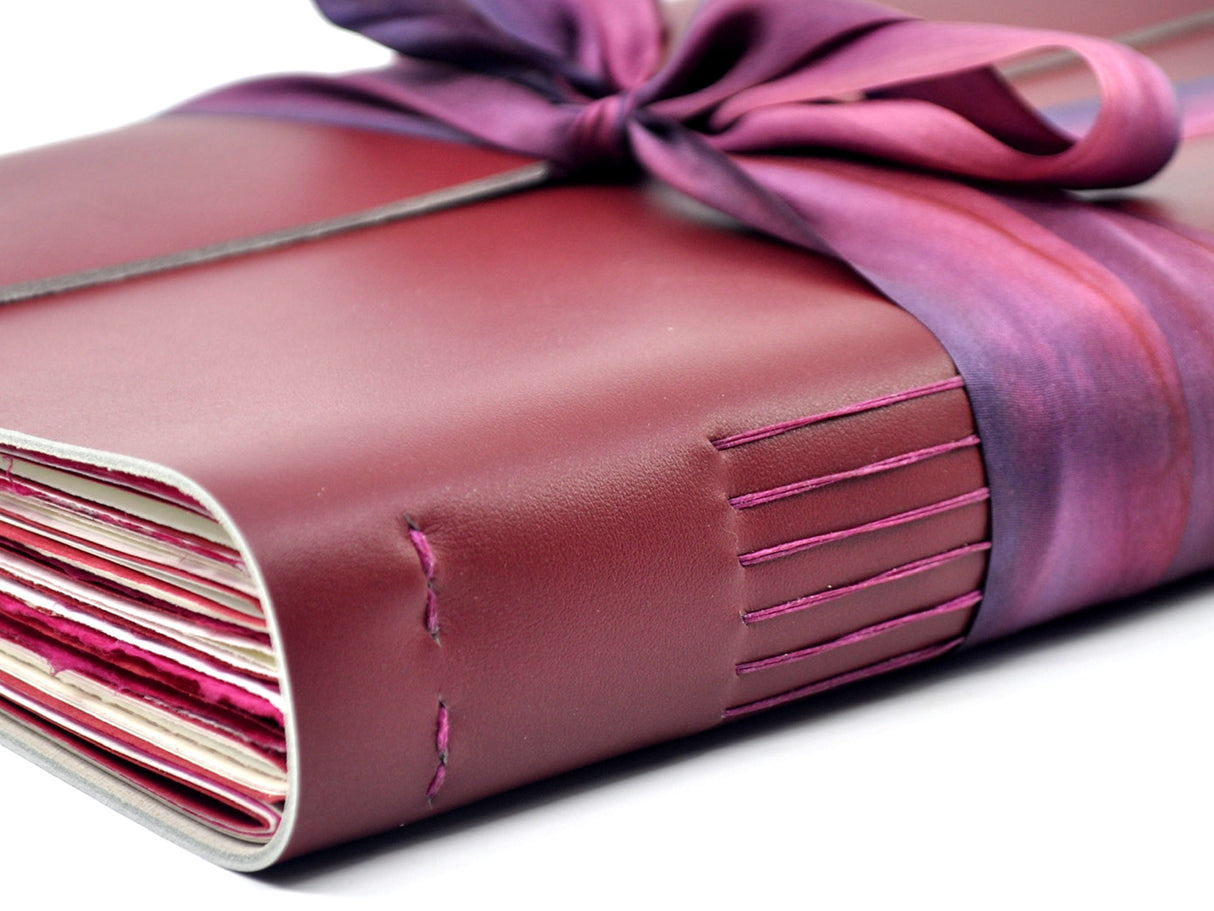Berry Crush One of a Kind Leather Journal