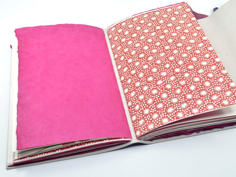 Berry Crush One of a Kind Leather Journal