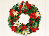 Winter Joy Wreath Pop Up Greeting Bouquet