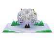 Winter Willow Pop-Up Card