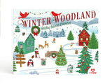 Winter Woodland Pop-Up Advent Calendar