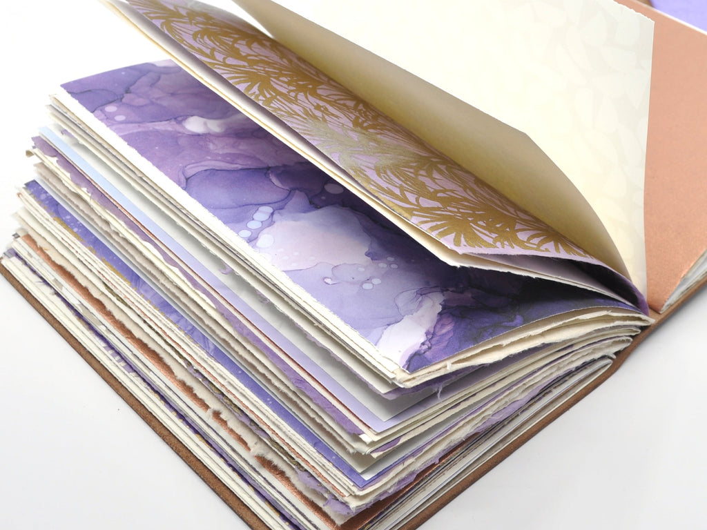 Handmade Paper Collage Pack – Jenni Bick Custom Journals