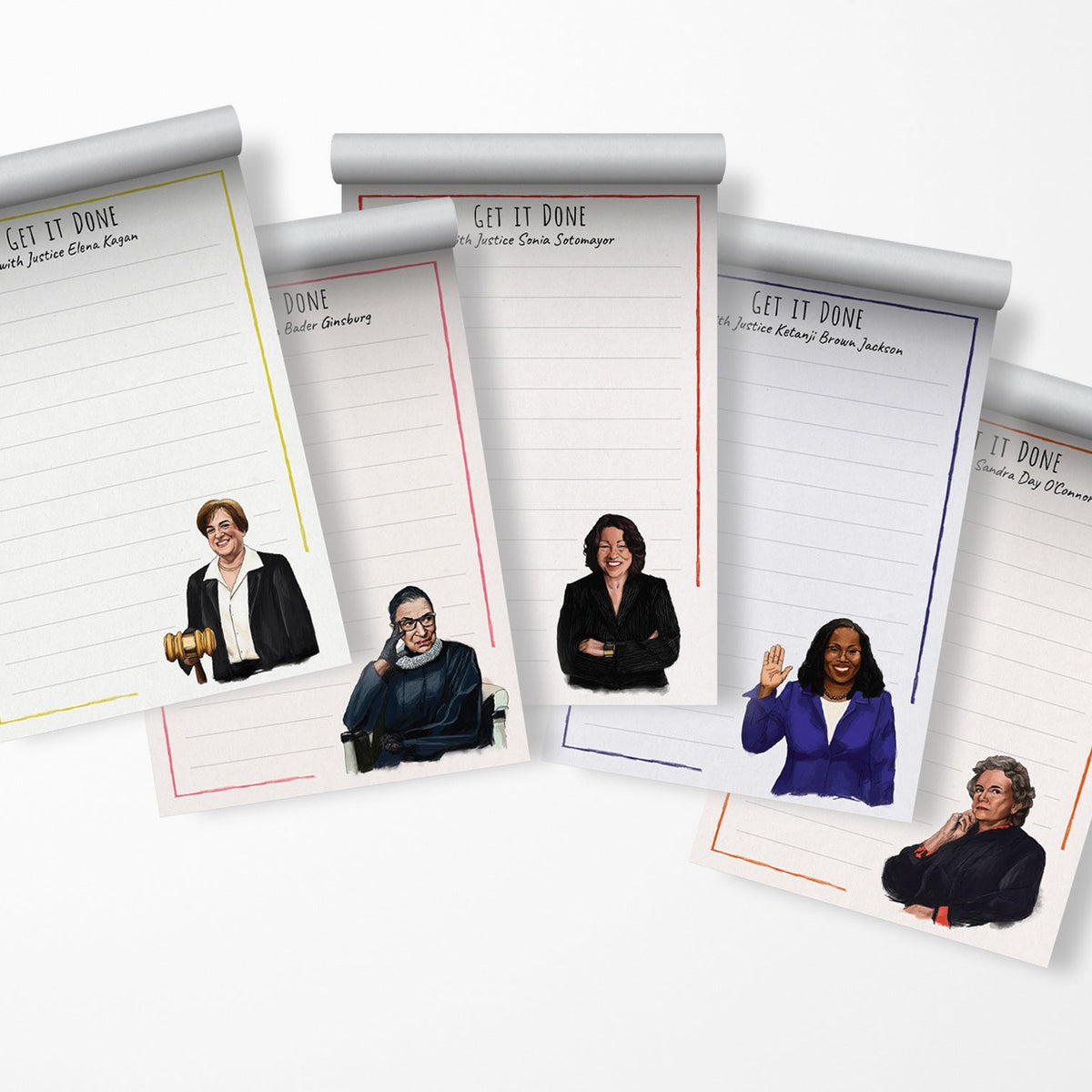 Women of the Supreme Court Notepads – Jenni Bick Custom Journals