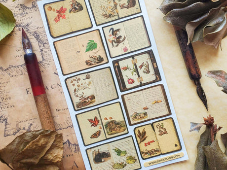 Woodland Journals Sticker Sheet