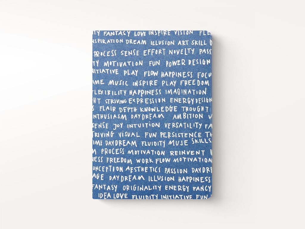 Word Plays Dotted Page Notebook