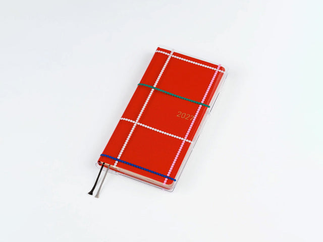 Yoshie Watanabe: Clear Cover for Weeks - Dotted Plaid
