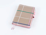Yoshie Watanabe: Cover on Cover for A5 Size - Dotted Plaid