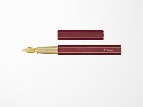 Ystudio Revolve Fountain Pen - Red