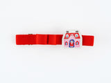 Yumi Kitagishi Book Band with Charm - White Cat
