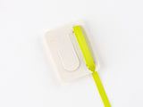 Yumi Kitagishi Embroidered Bookmark - White Cat
