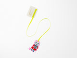 Yumi Kitagishi Embroidered Bookmark - White Cat