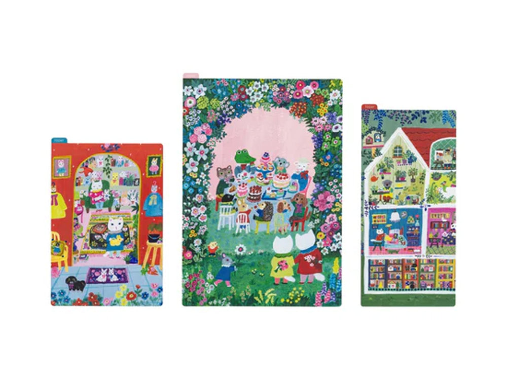 Yumi Kitagishi Hobonichi Pencil Board for Weeks - Animal Condo