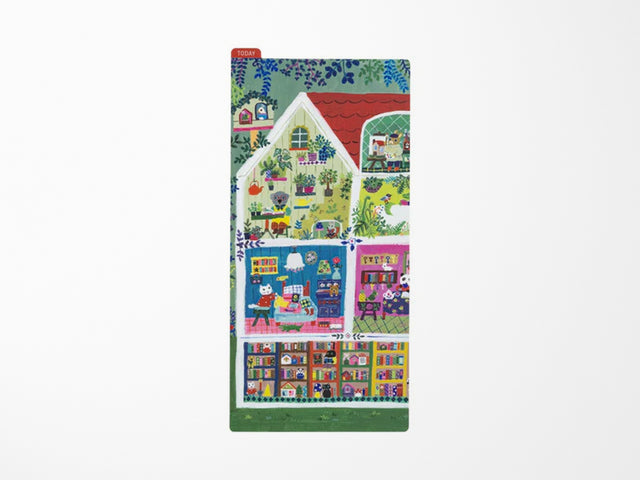 Yumi Kitagishi Hobonichi Pencil Board for Weeks - Animal Condo