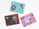 Yumi Kitagishi White Cat's Mini Letter Set