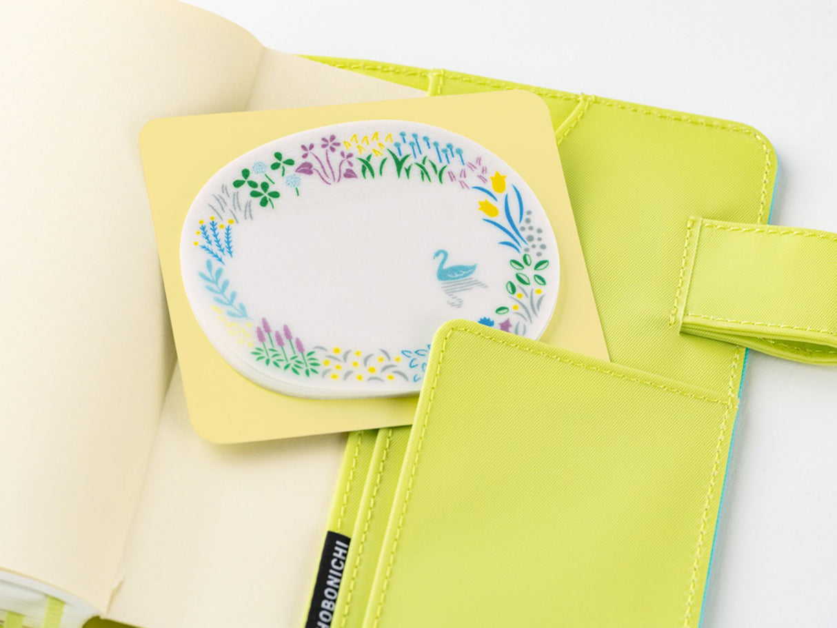 Yuri Sanae See-Through Sticky Notes - Forest Lake